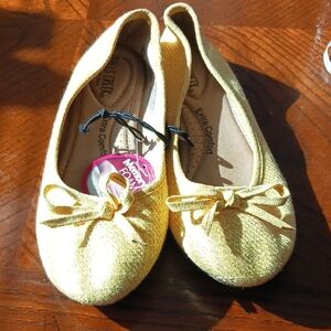 Falls Creek Yellow Women's Flats with Bow